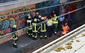 Unfall zwischen zwei KVB Bahnen Koeln Hoehenhaus Im Weidenbruch P040